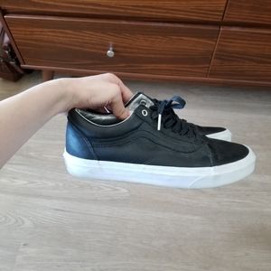 Vans black shoes